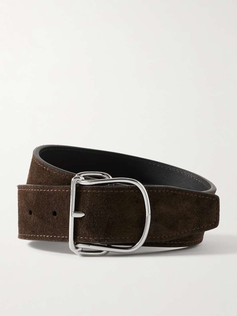 TOTEME Swirl Suede Belt