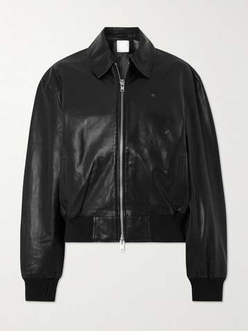 Designer Leather Jackets for Women | NET-A-PORTER