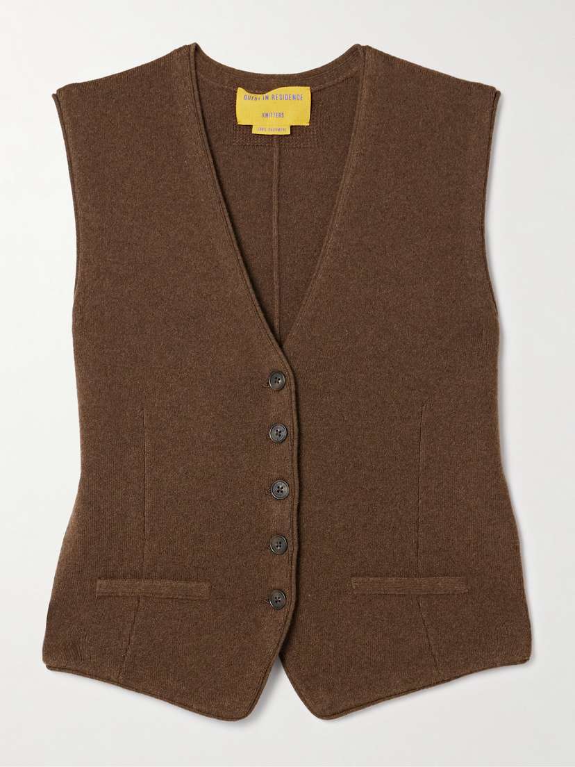 Guest In Residence Cashmere Vest