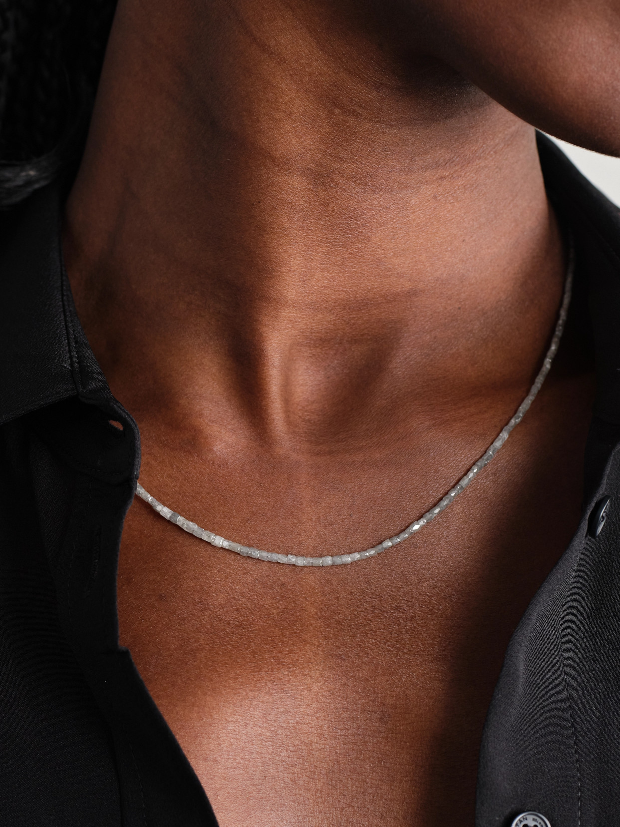 JIA JIA CUBIST 14-KARAT GOLD DIAMOND NECKLACE