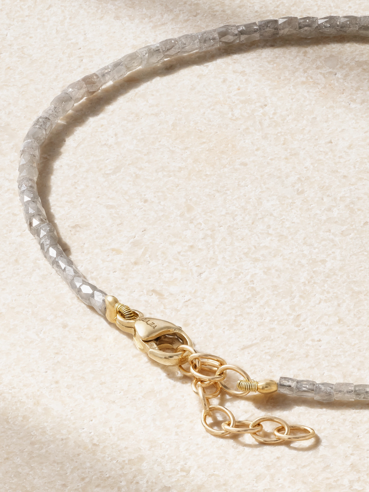 Jia Jia Cubist 14-karat Gold Diamond Bracelet In Gray
