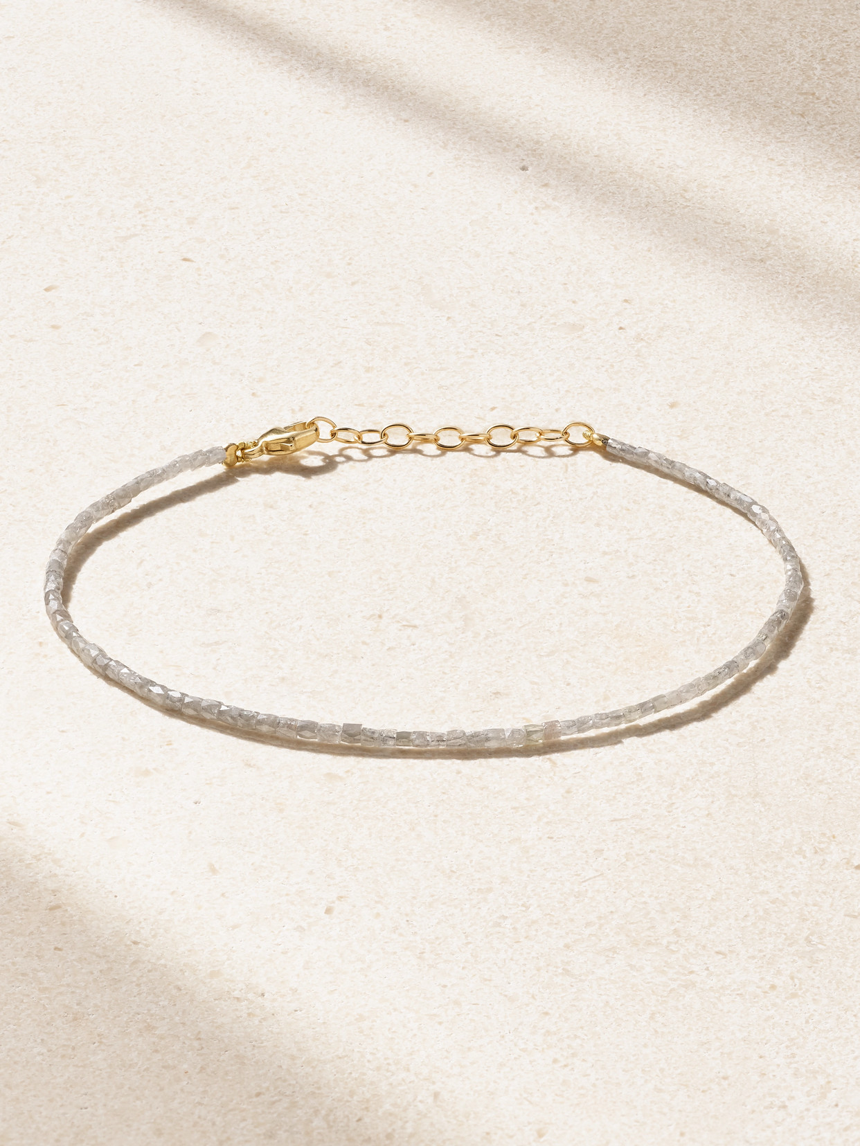 Jia Jia Cubist 14-karat Gold Diamond Bracelet In Gray