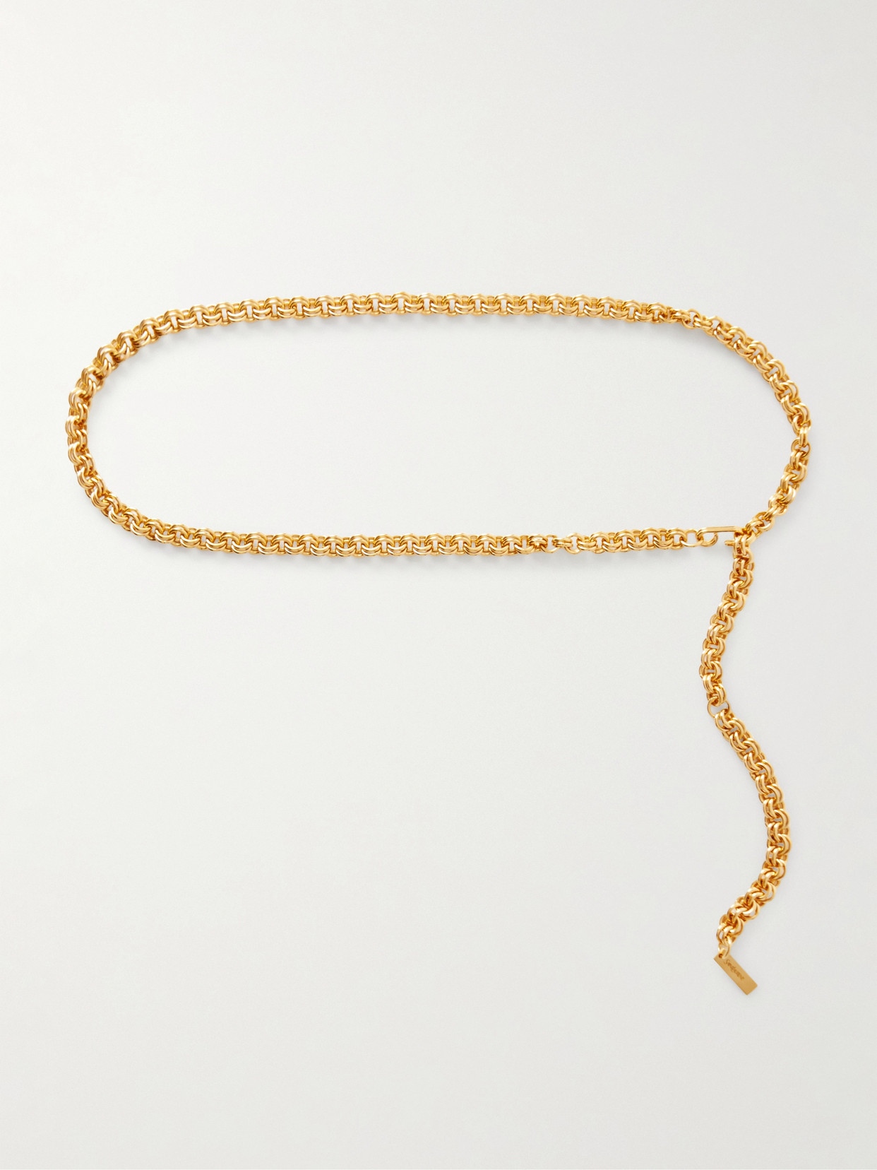 Saint Laurent Gold-tone Belt