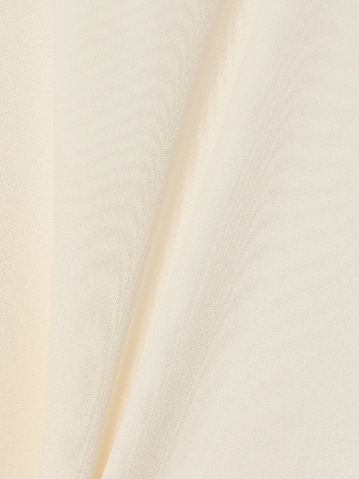 Shop Valentino Silk-georgette Blouse In Ivory
