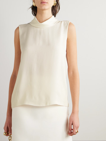 Valentino Garavani Silk-georgette blouse