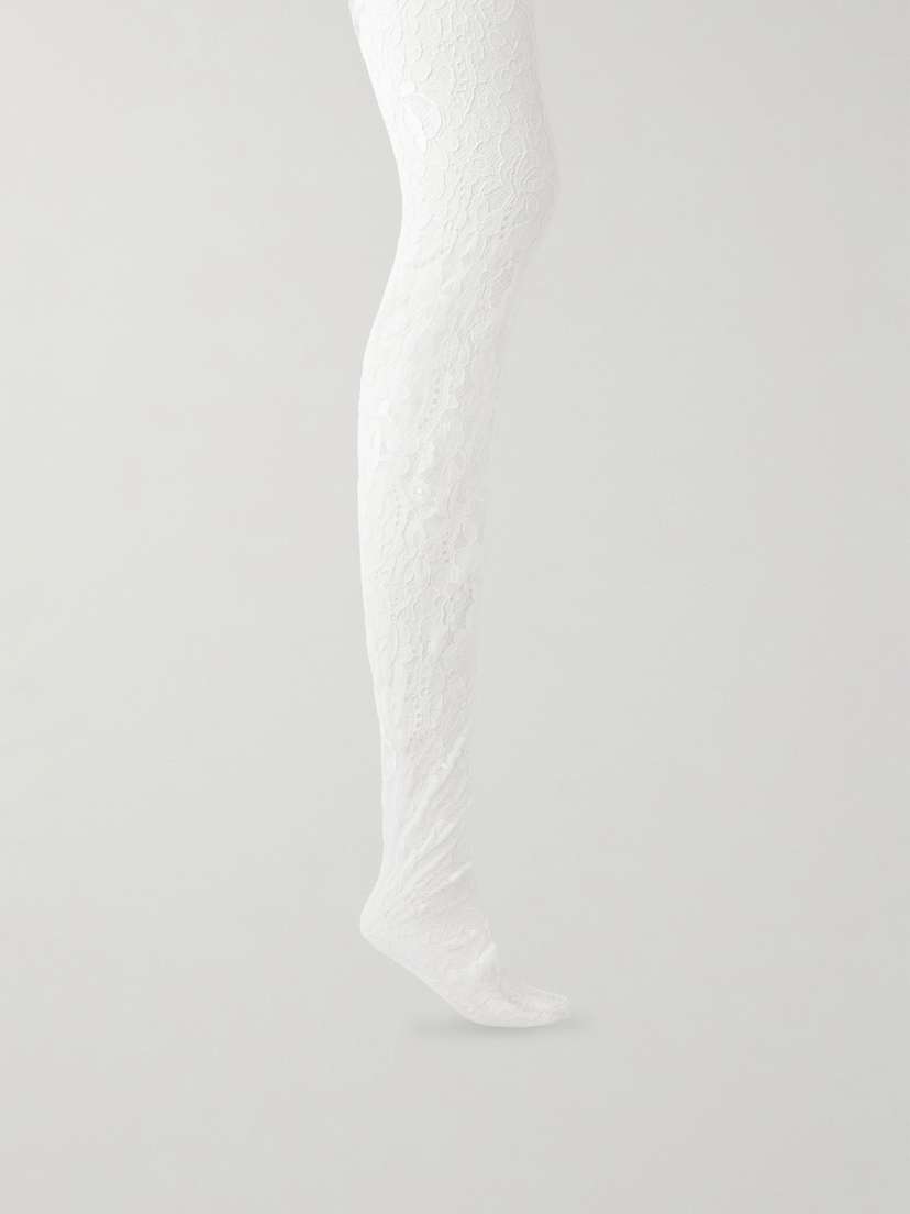 Valentino Garavani Stretch-lace Tights