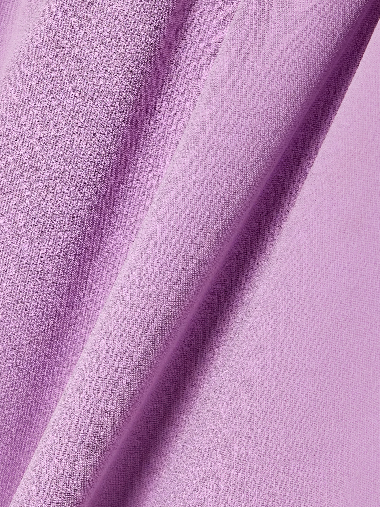 Valentino Silk Wide-leg Trousers In Purple