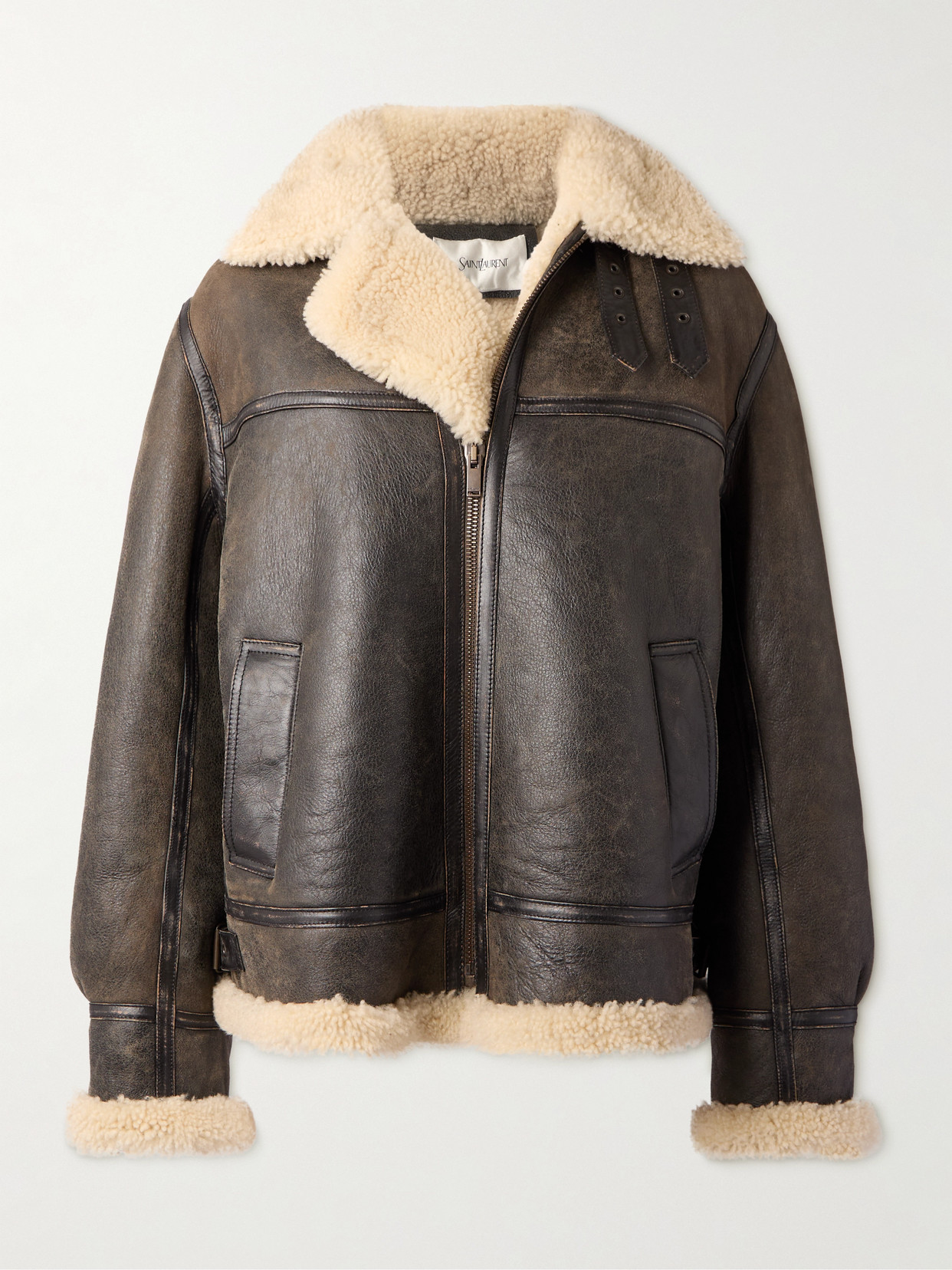 SAINT LAURENT SHEARLING JACKET