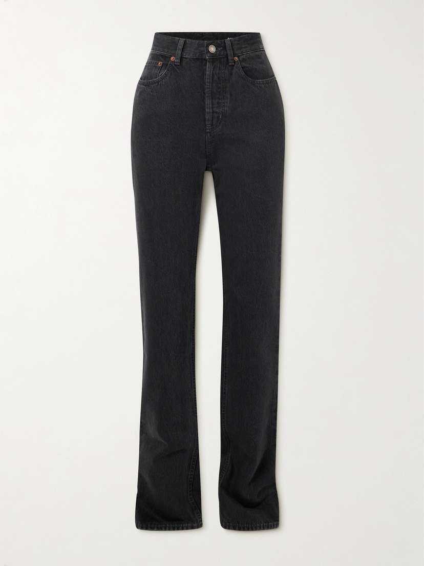 Saint Laurent Mid-rise Slim-leg Jeans