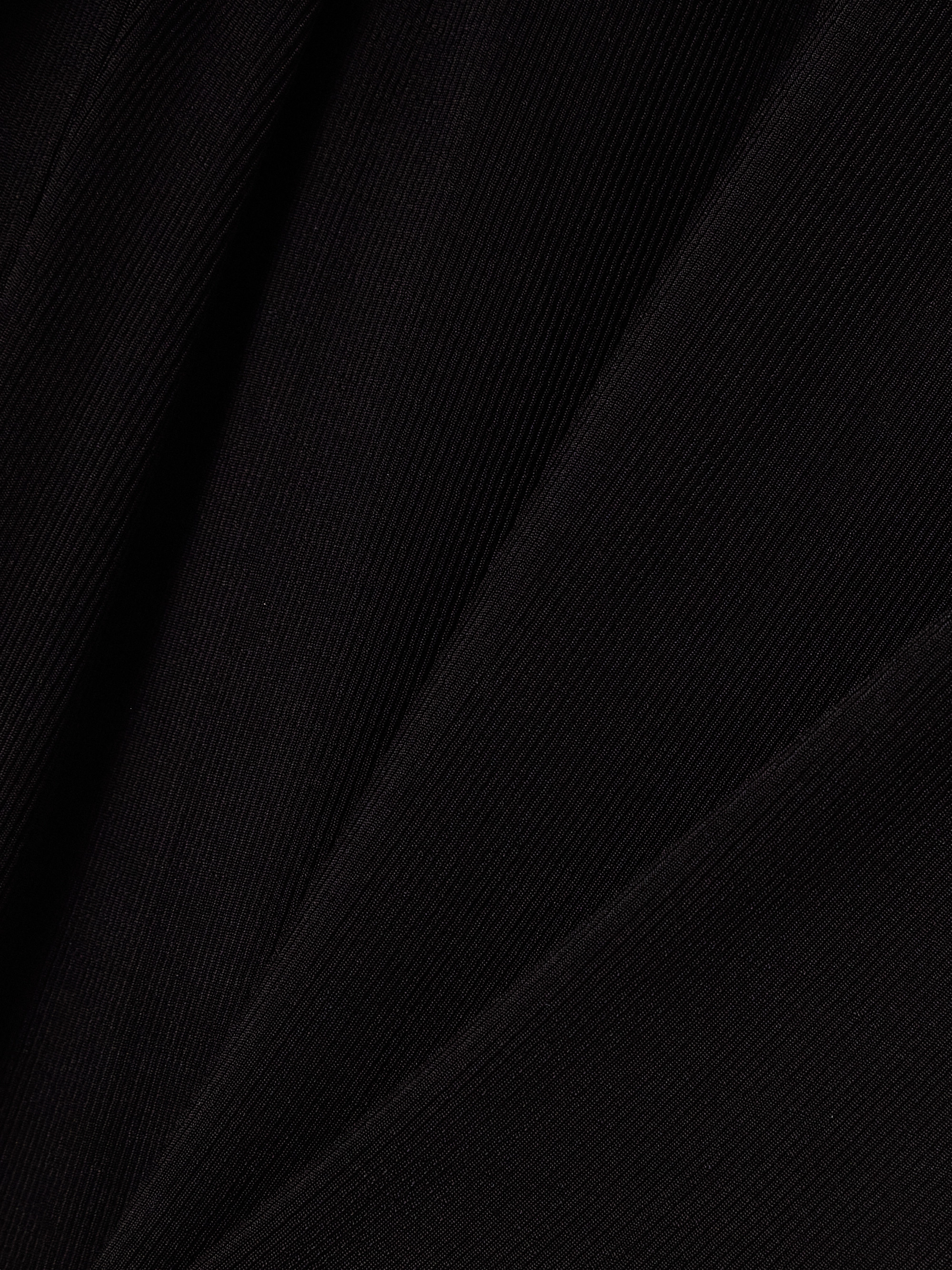 Saint Laurent Twisted stretch-jersey maxi dress