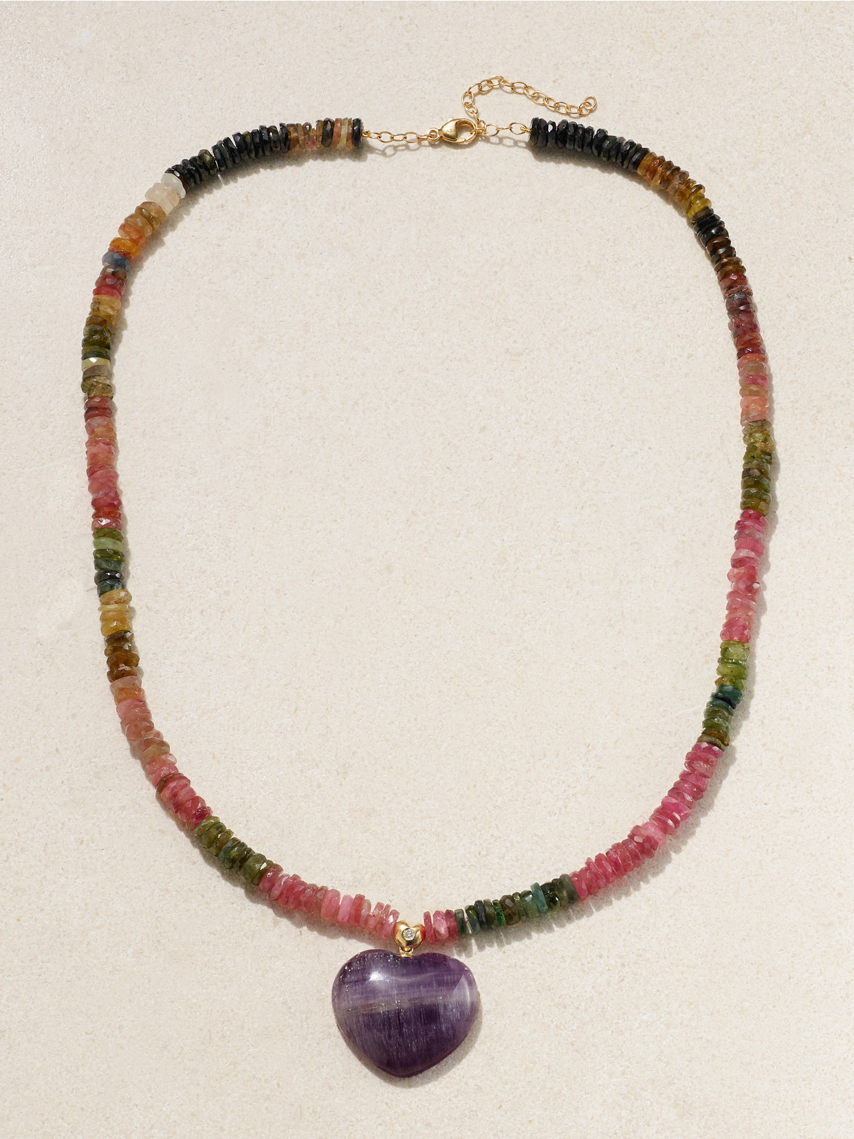 Jia Jia Gold Multi-stone Necklace