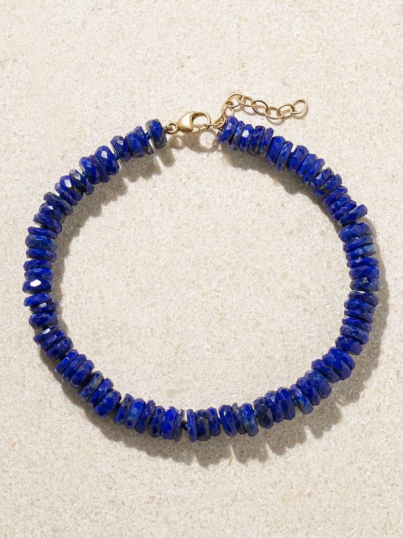 JIA JIA Gold Lapis Lazuli Bracelet