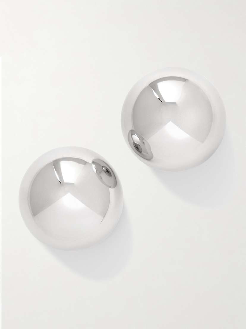 Jacquemus Salon Silver-tone Earrings