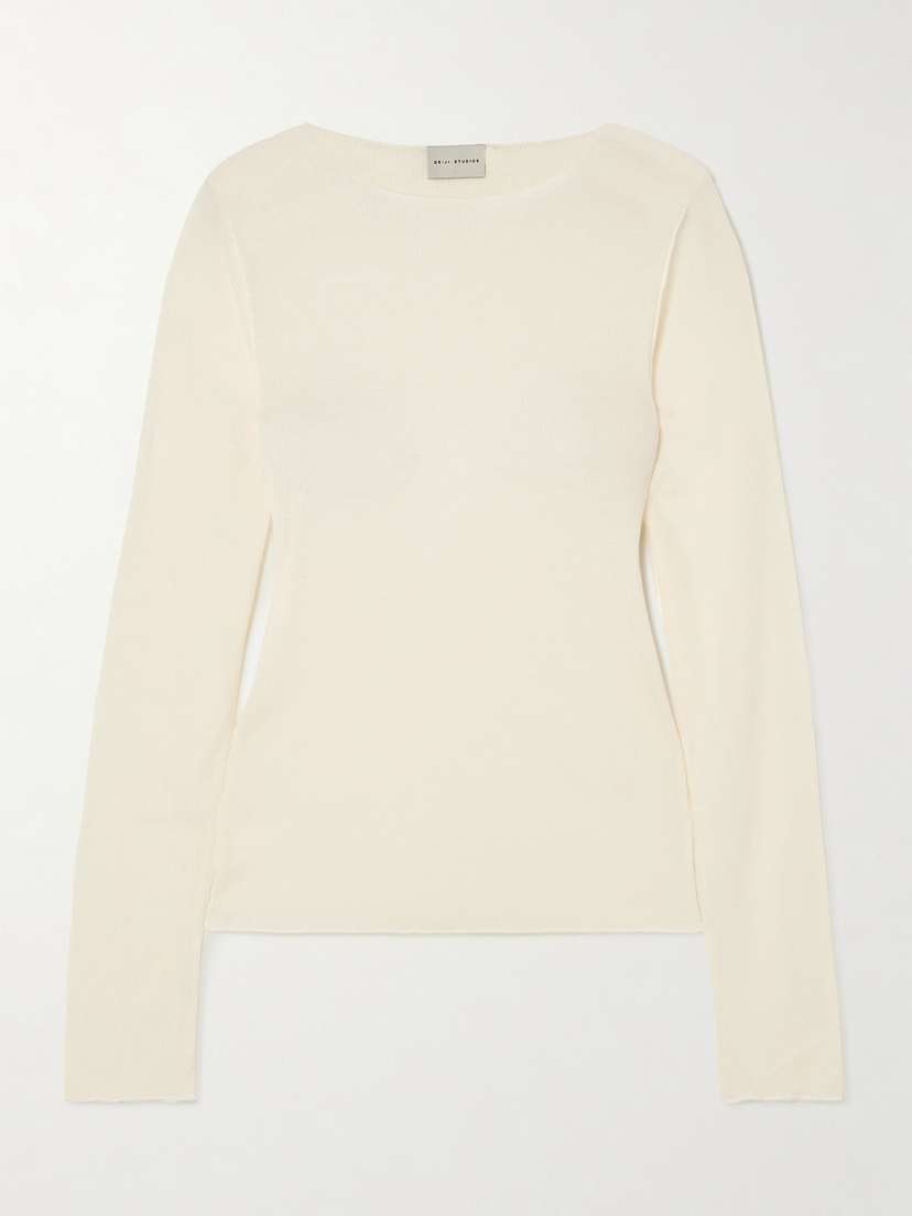 Deiji Studios Ribbed Ecovero™-blend Top