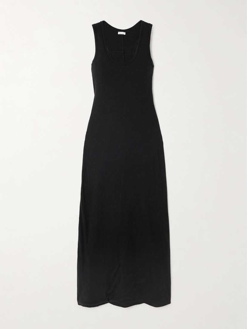 Skin Elodie Organic Pima Cotton-jersey Maxi Dress