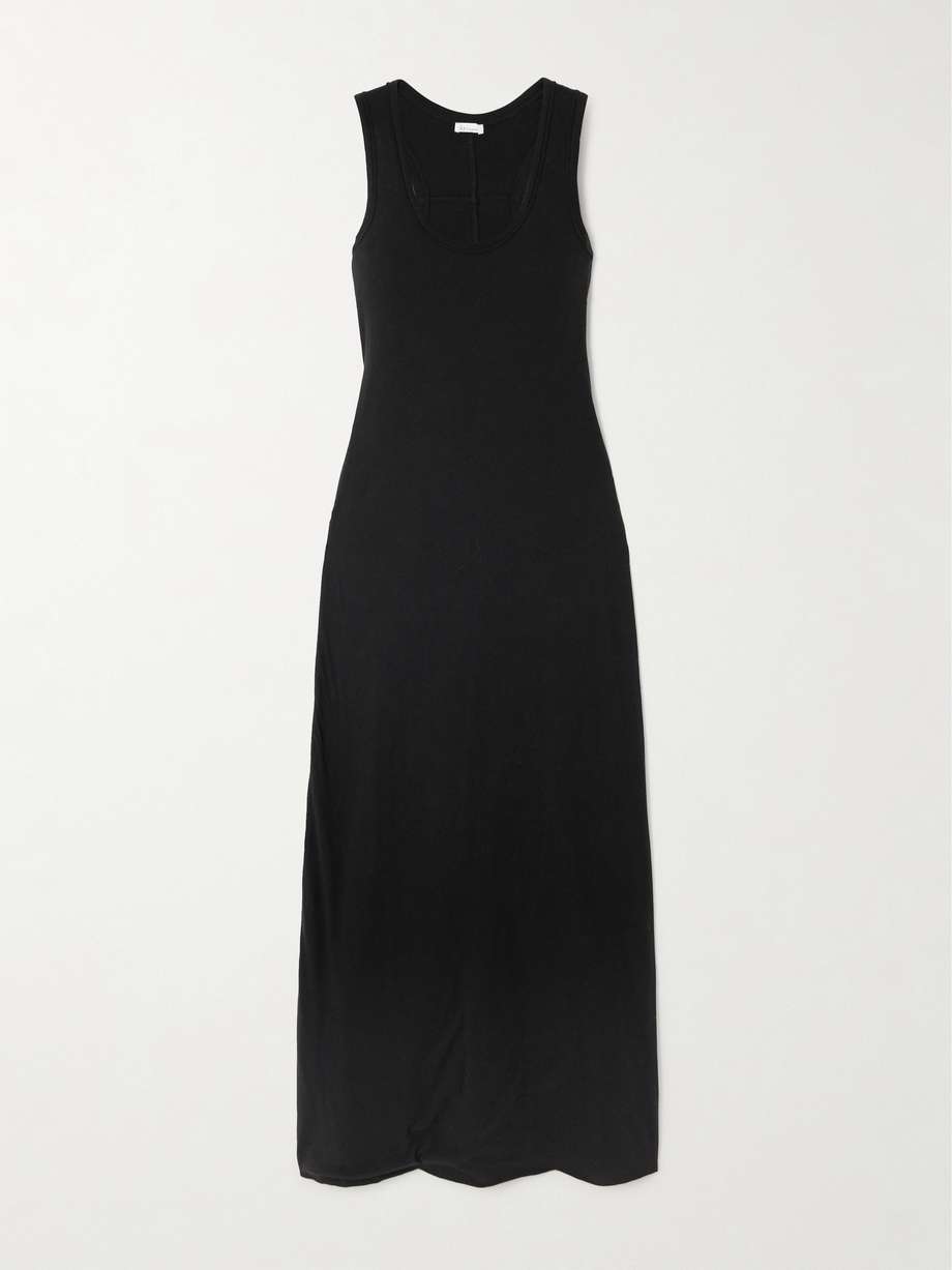 elodie organic pima cotton-jersey maxi dress