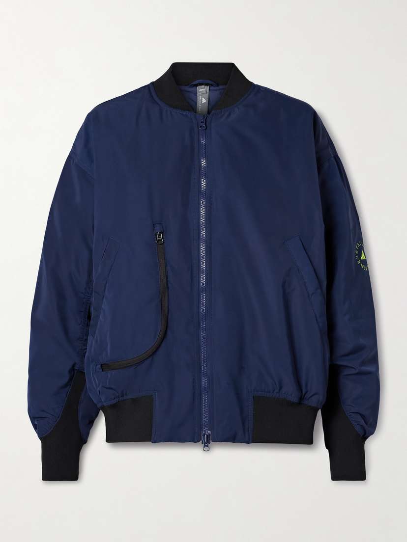 adidas by Stella McCartney True Nature Recycled-shell Bomber Jacket