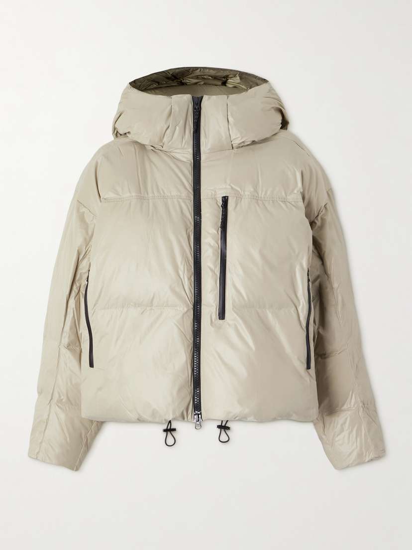 adidas by Stella McCartney Truenature Hooded Quilted Padded Recycled-shell Jacket