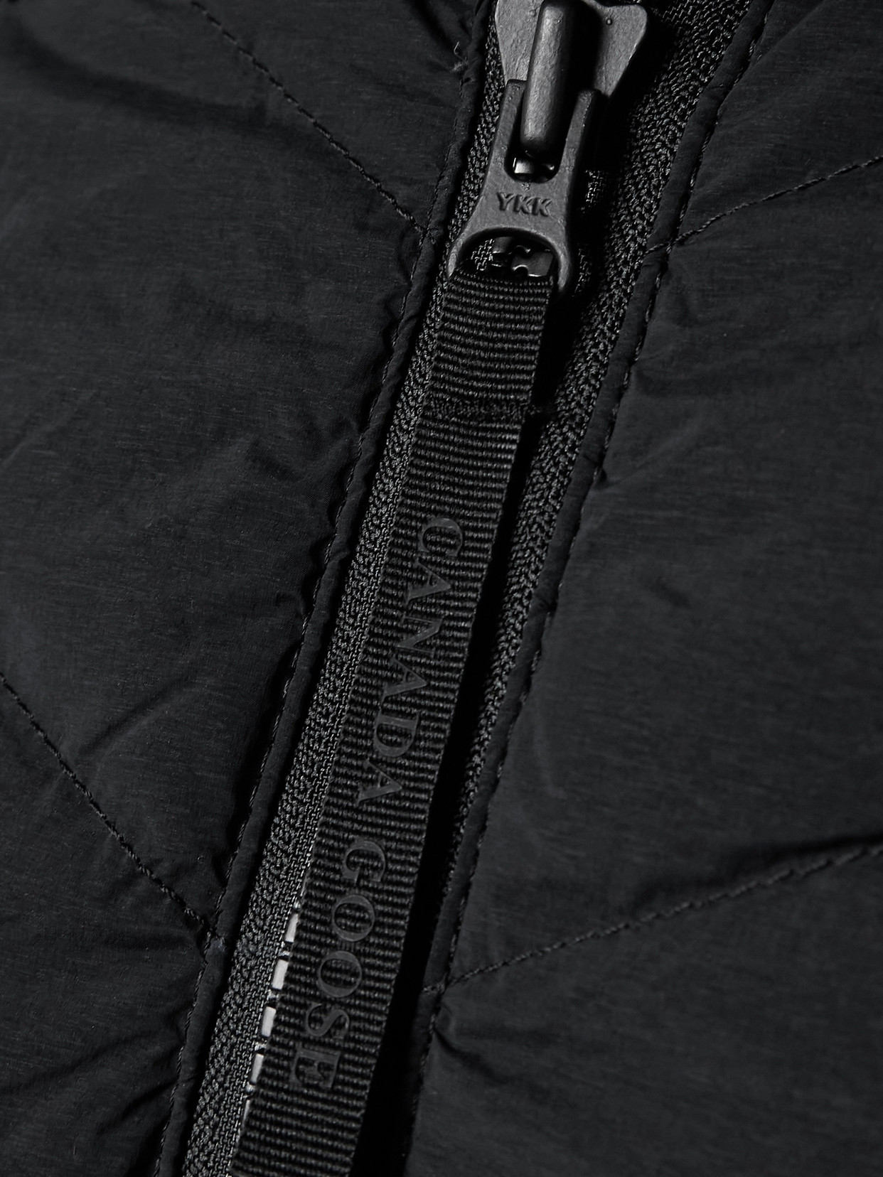 Shop Canada Goose Clair Hooded Quilted Aira Down Coat In Black