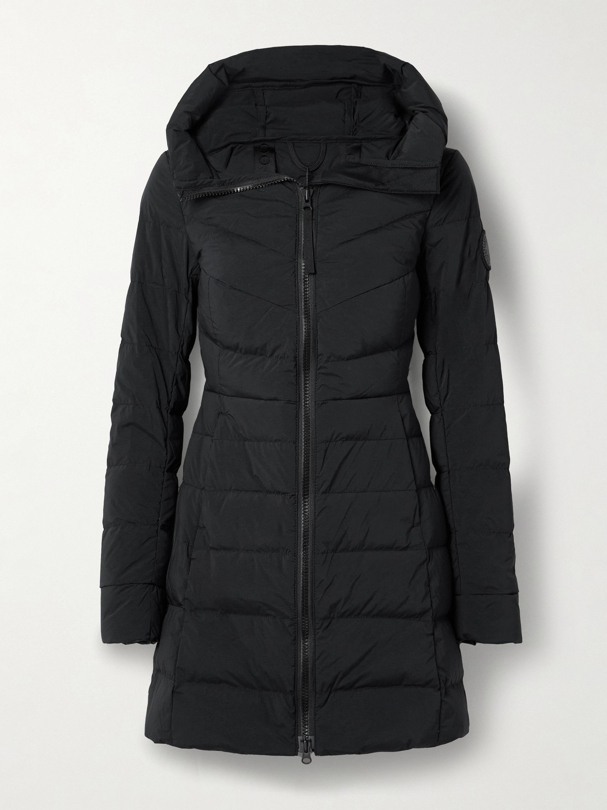 CANADA GOOSE CLAIR HOODED QUILTED AIRA DOWN COAT