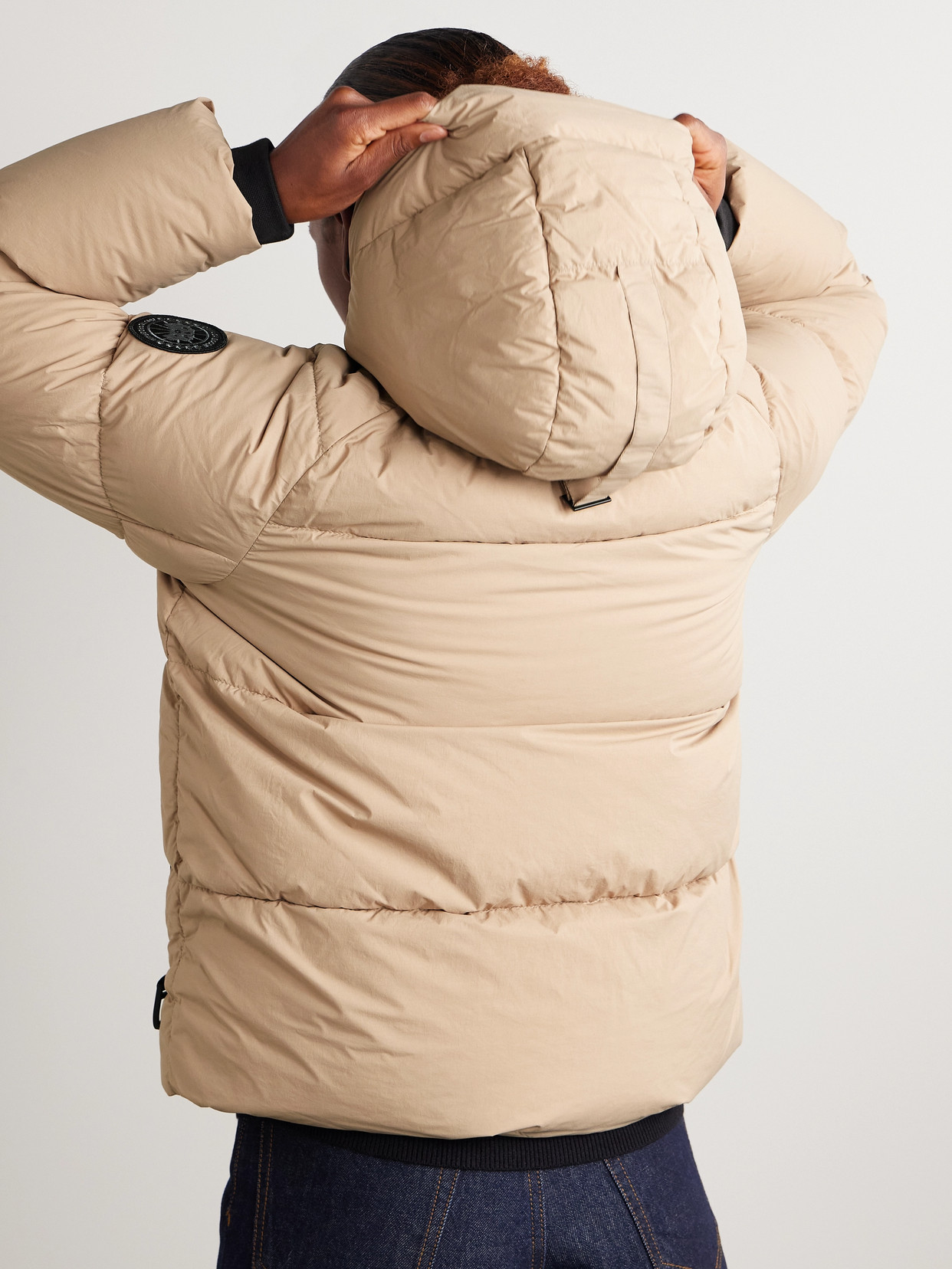 CANADA GOOSE JUNCTION HOODED QUILTED SHELL DOWN JACKET