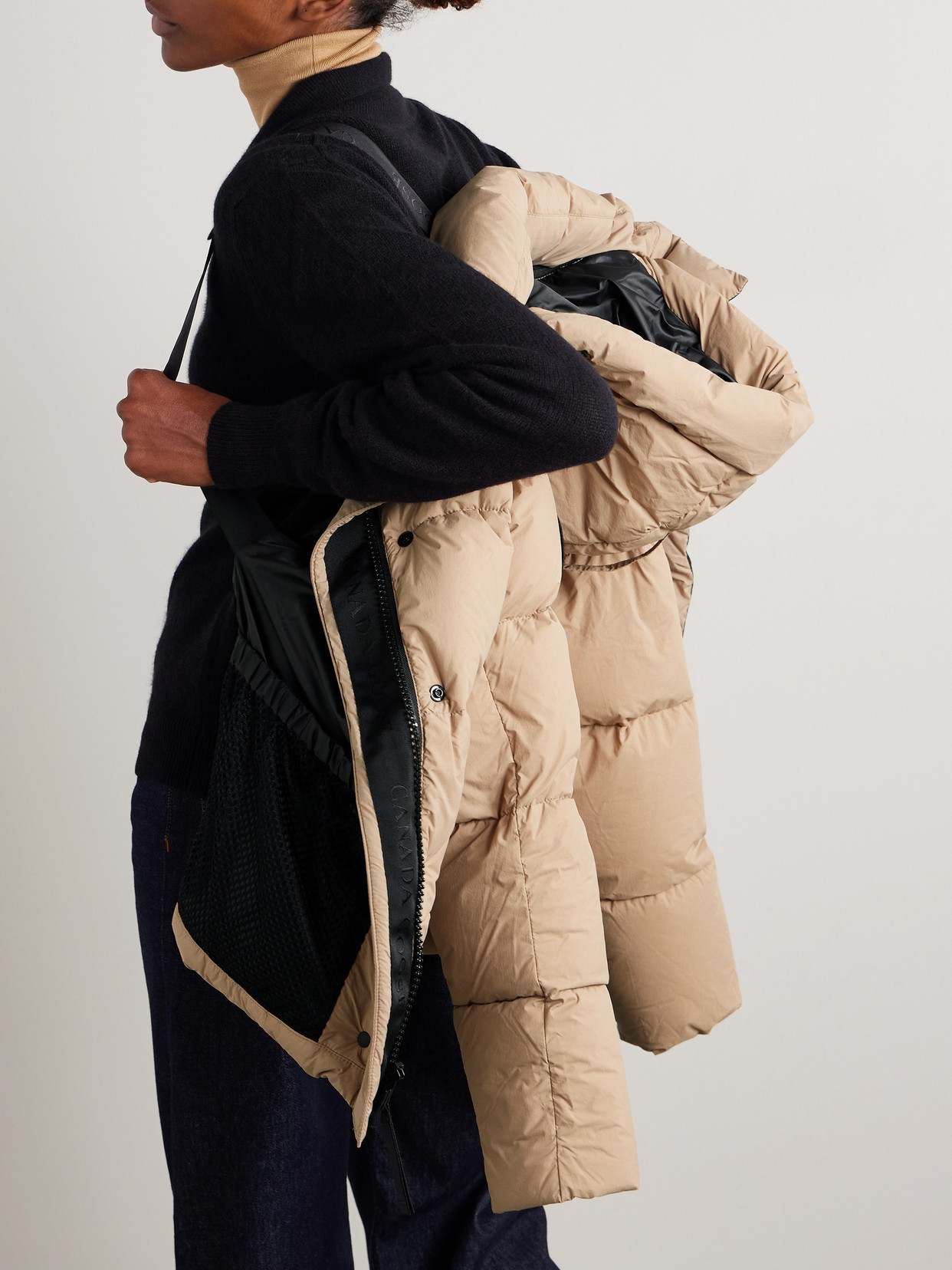 CANADA GOOSE JUNCTION HOODED QUILTED SHELL DOWN JACKET