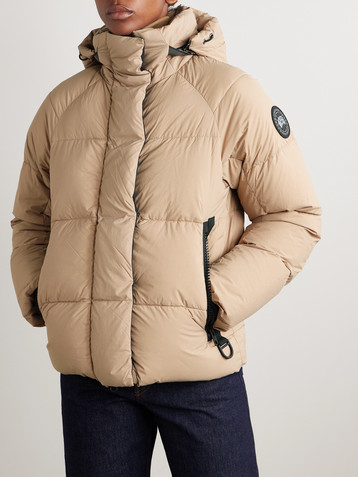 Canada Goose Junction hooded quilted shell down jacket