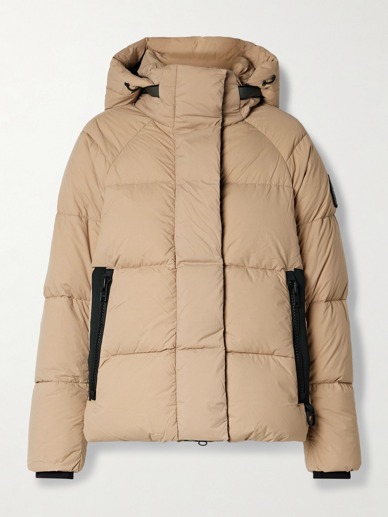 Canada Goose Junction Hooded Quilted Shell Down Jacket In Neutrals