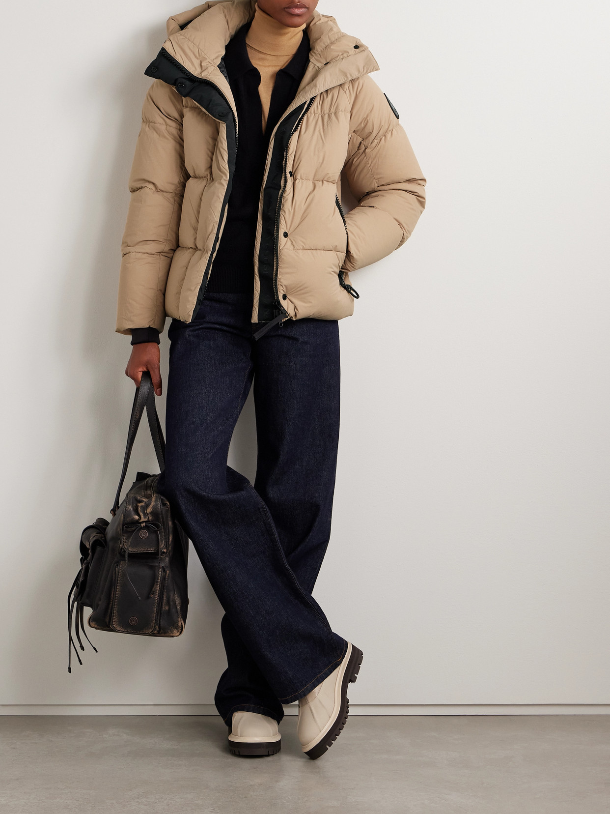CANADA GOOSE JUNCTION HOODED QUILTED SHELL DOWN JACKET