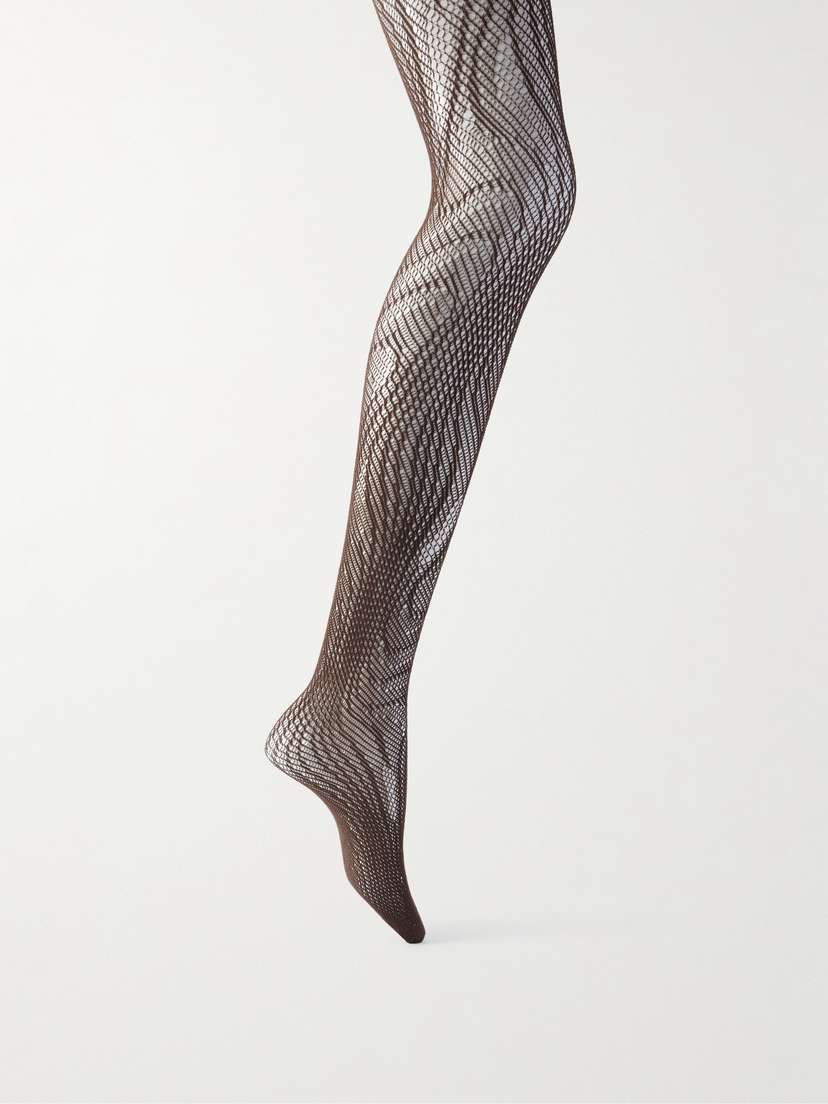 Wolford Snake Net Econyl® Tights