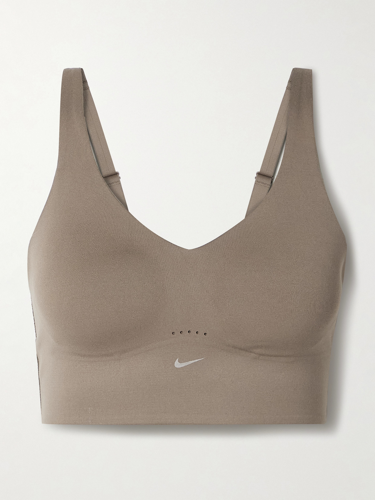 Nike - Alate Dri-fit Sports Bra - Brown