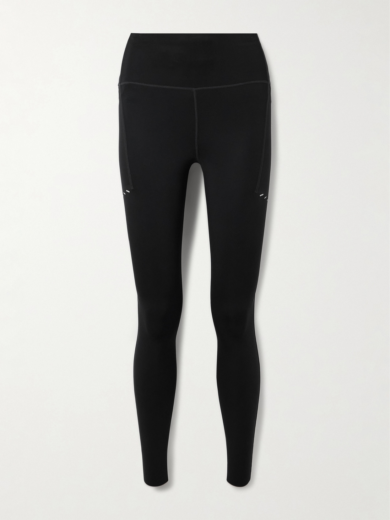 Nike Women's Swift High-waisted 7/8 Running Leggings With Pockets In Black