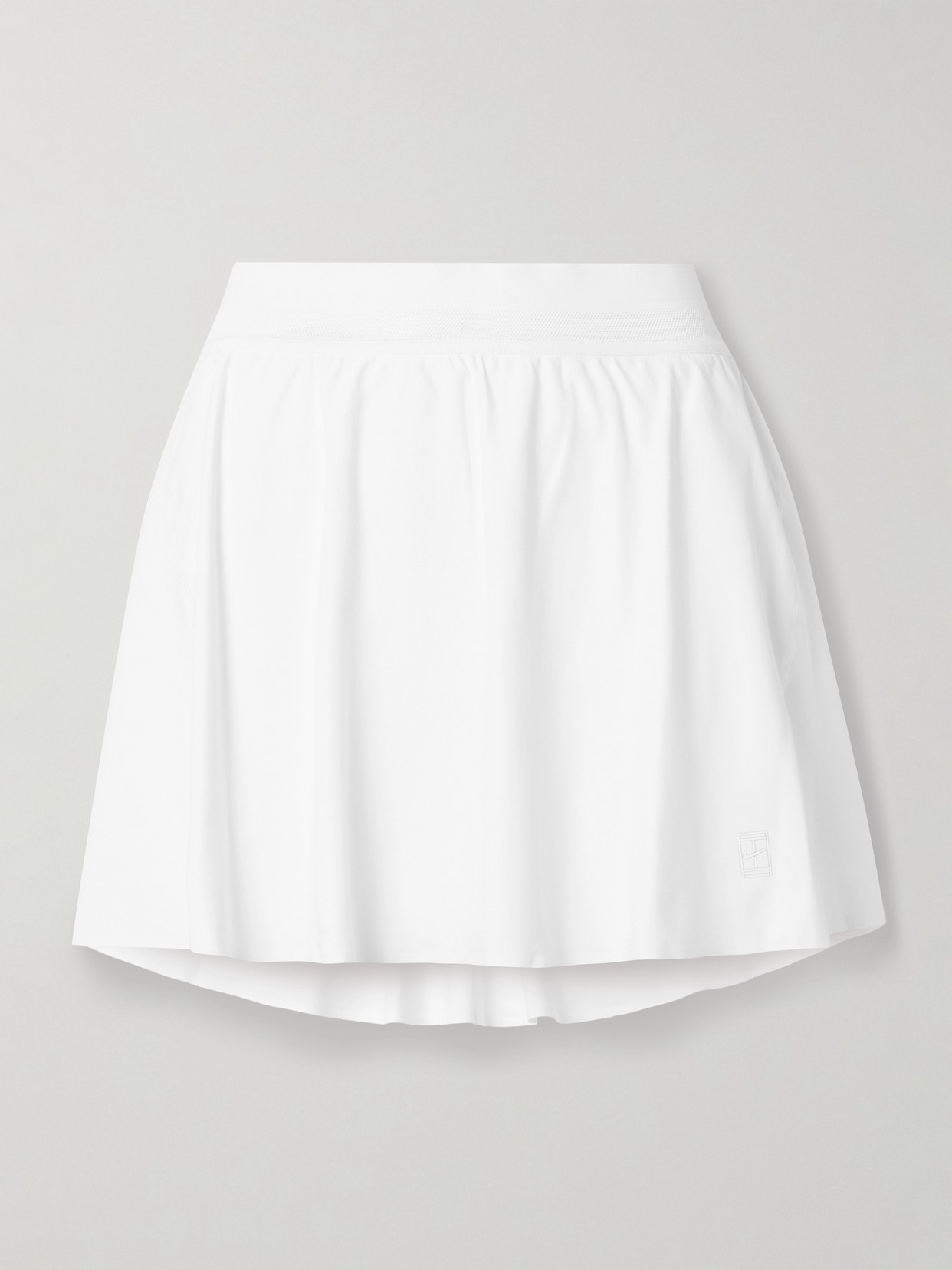 Nike - Nikecourt Ace Advantage Dri-fit Tennis Skirt - White