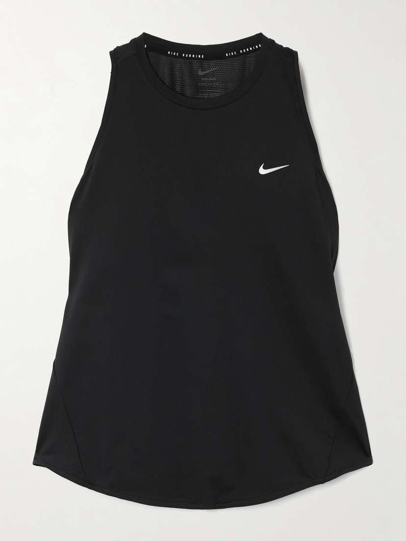 Nike Swift Mesh-paneled Dri-fit Tank