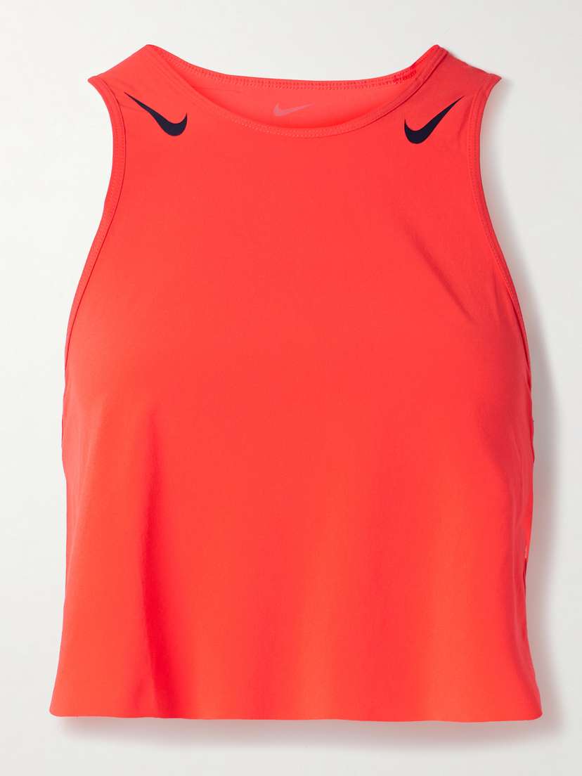 Nike Cropped Paneled Dri-fit Tank