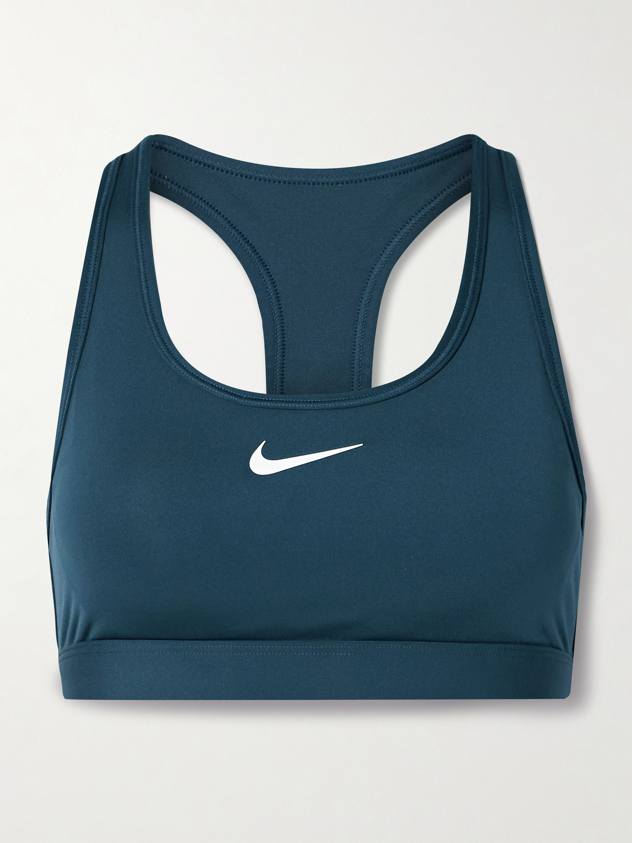 Nike - Swoosh Dri-fit Sports Bra - Blue