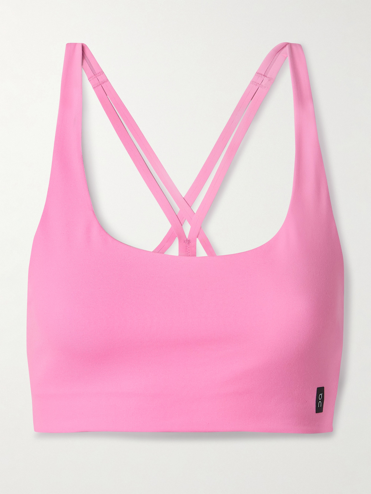 On Studio Recycled Sports Bra In Pink