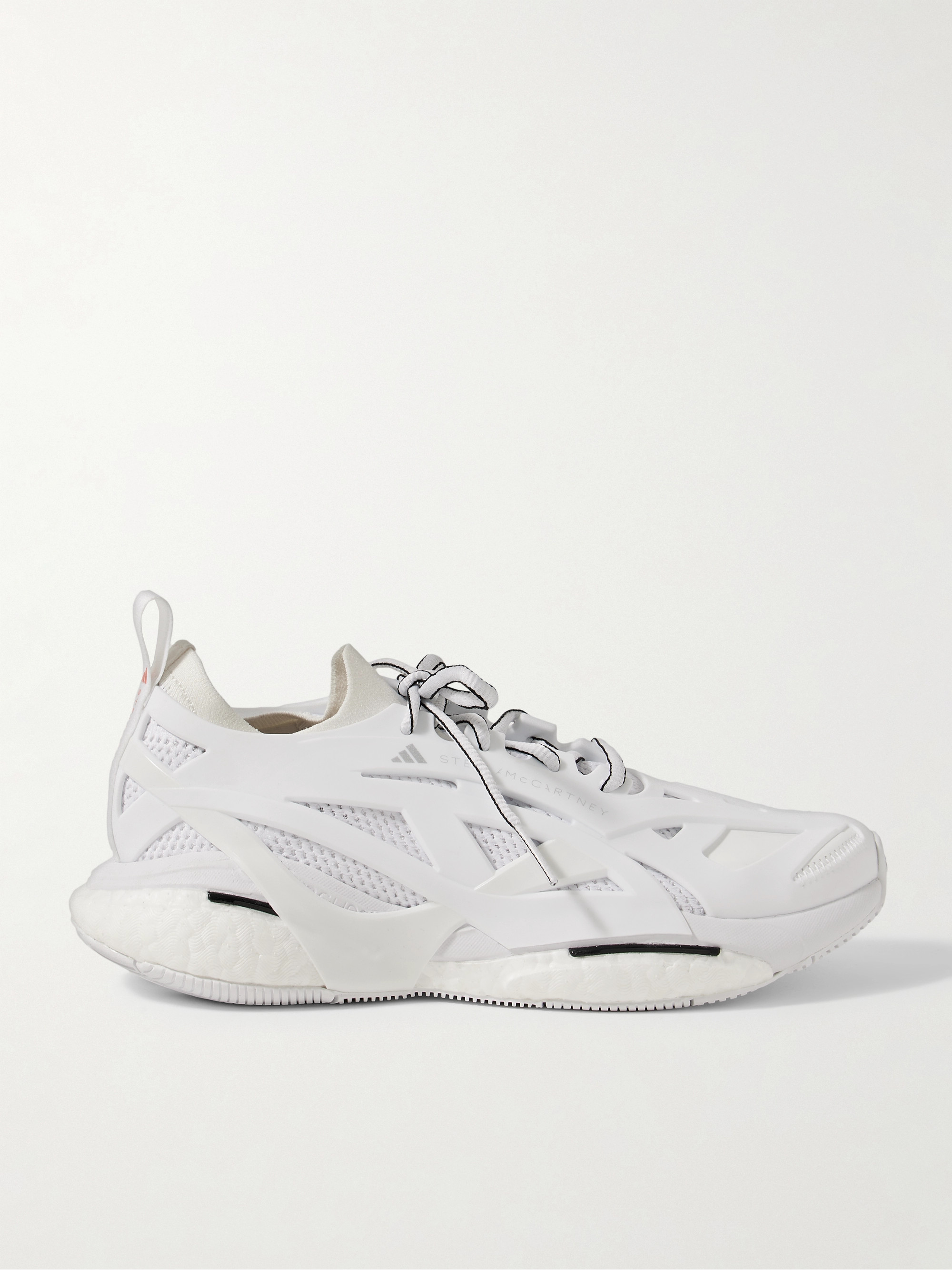 adidas by Stella McCartney Solarglide Primeknit and rubber sneakers
