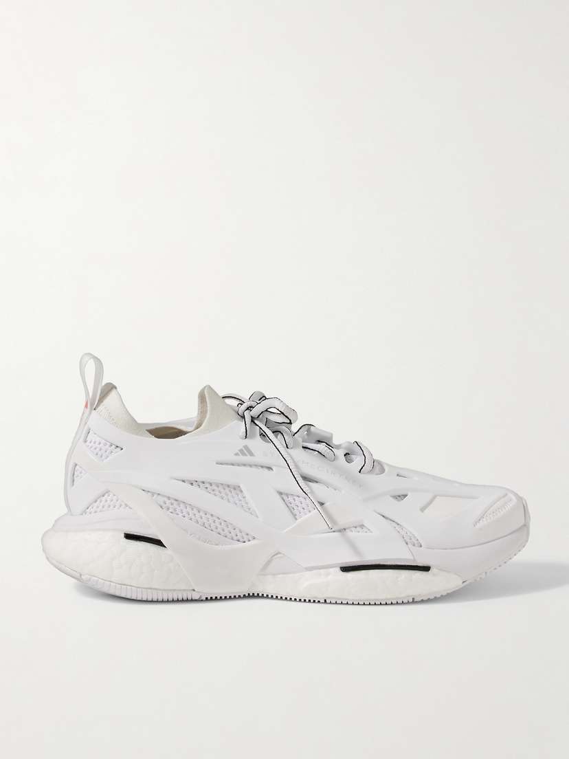 adidas by Stella McCartney Solarglide Primeknit And Rubber Sneakers