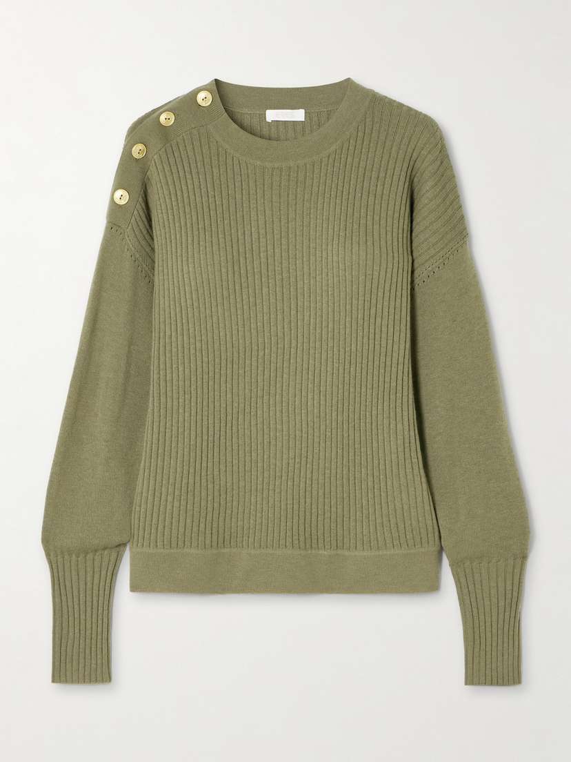 Eres Savoureux Wool And Cashmere-blend Sweater