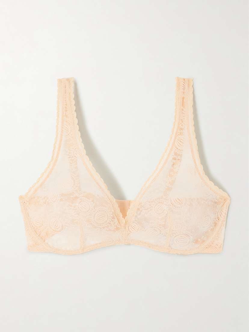 Eres Rubellite Stretch-leavers Lace Bra