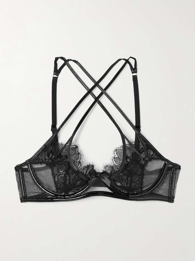 Agent Provocateur Ariella Lace And Tulle Underwired Bra