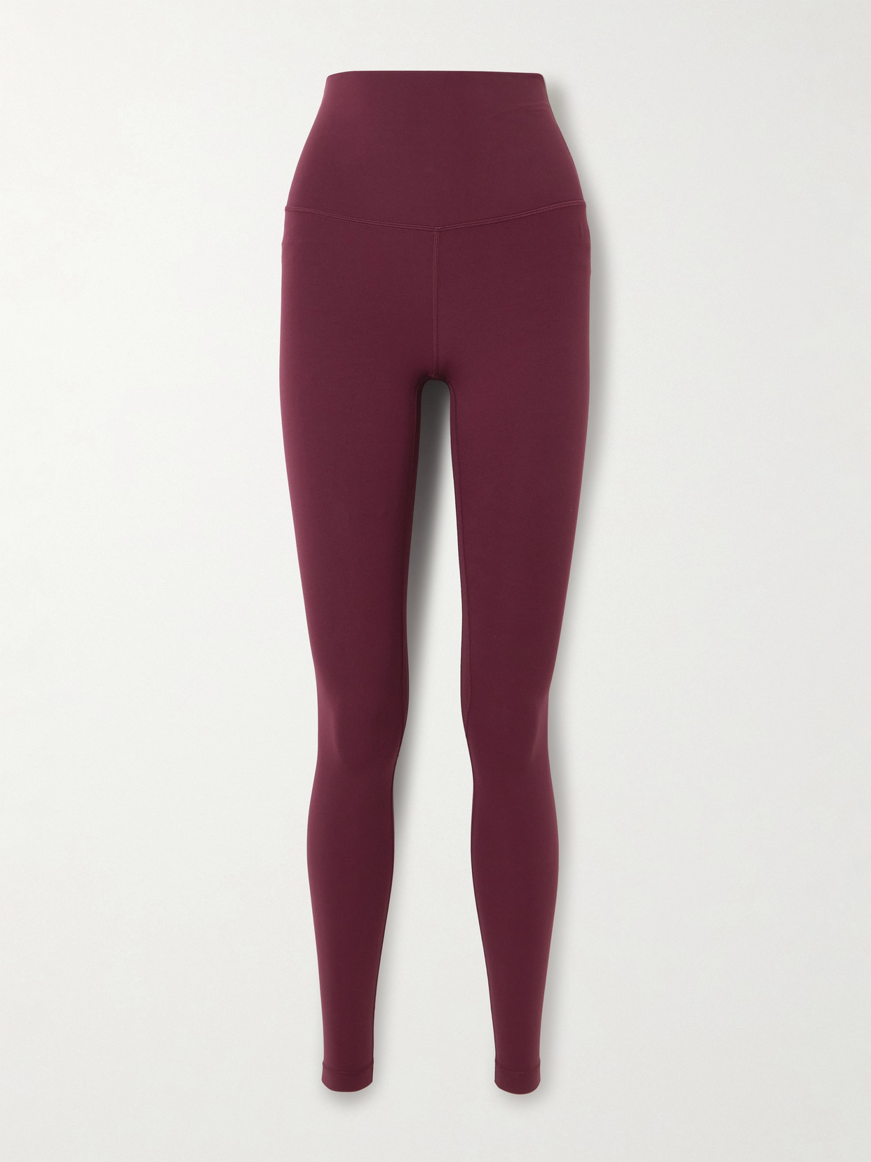 Lululemon Wunder Train High-rise Leggings 28" In Burgundy