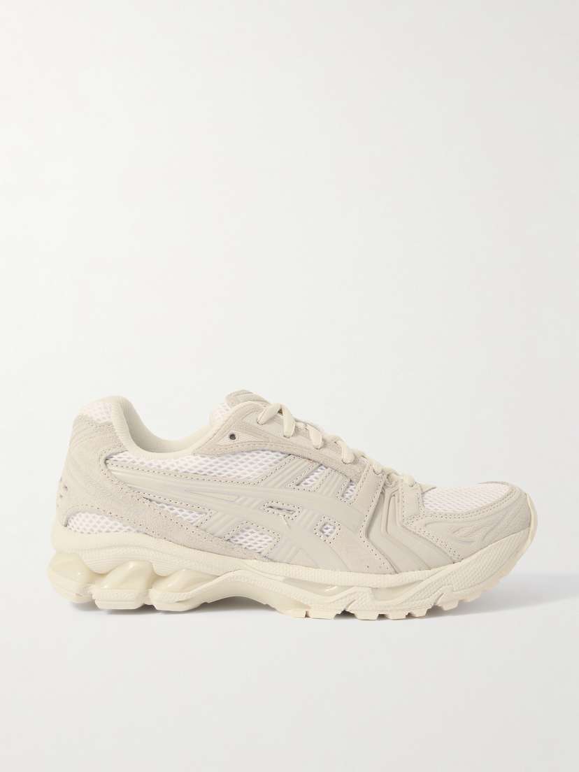 Asics Gel-kayano 14 Rubber-trimmed Canvas And Faux Leather Sneakers - UK 9