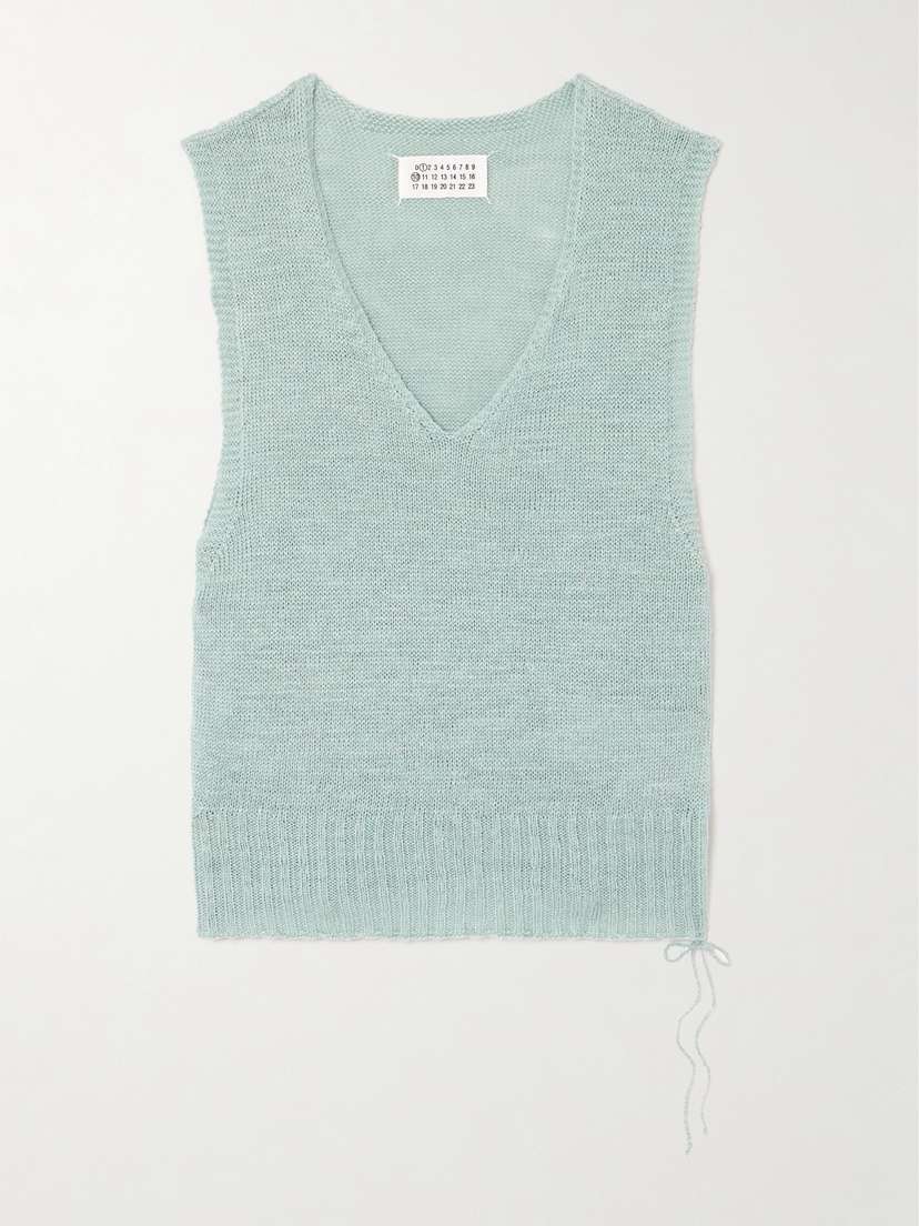 Maison Margiela Hemp Sweater Vest