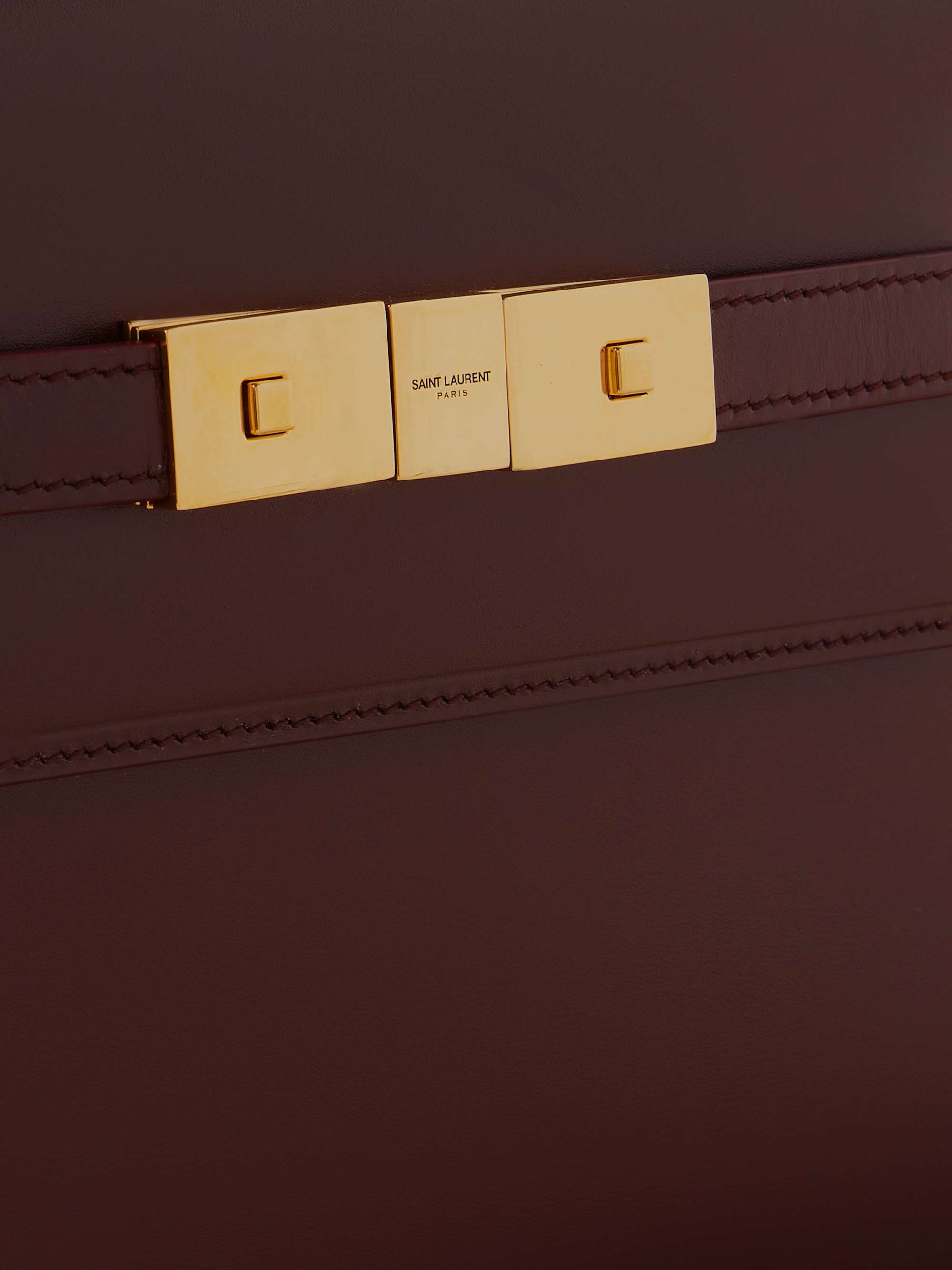 SAINT LAURENT Manhattan small leather shoulder bag