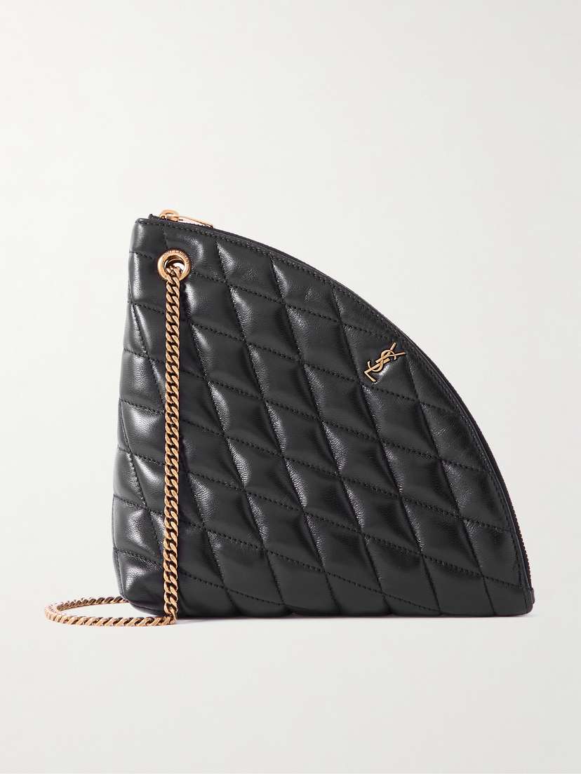 Saint Laurent Sade Quilted Leather Shoulder Bag