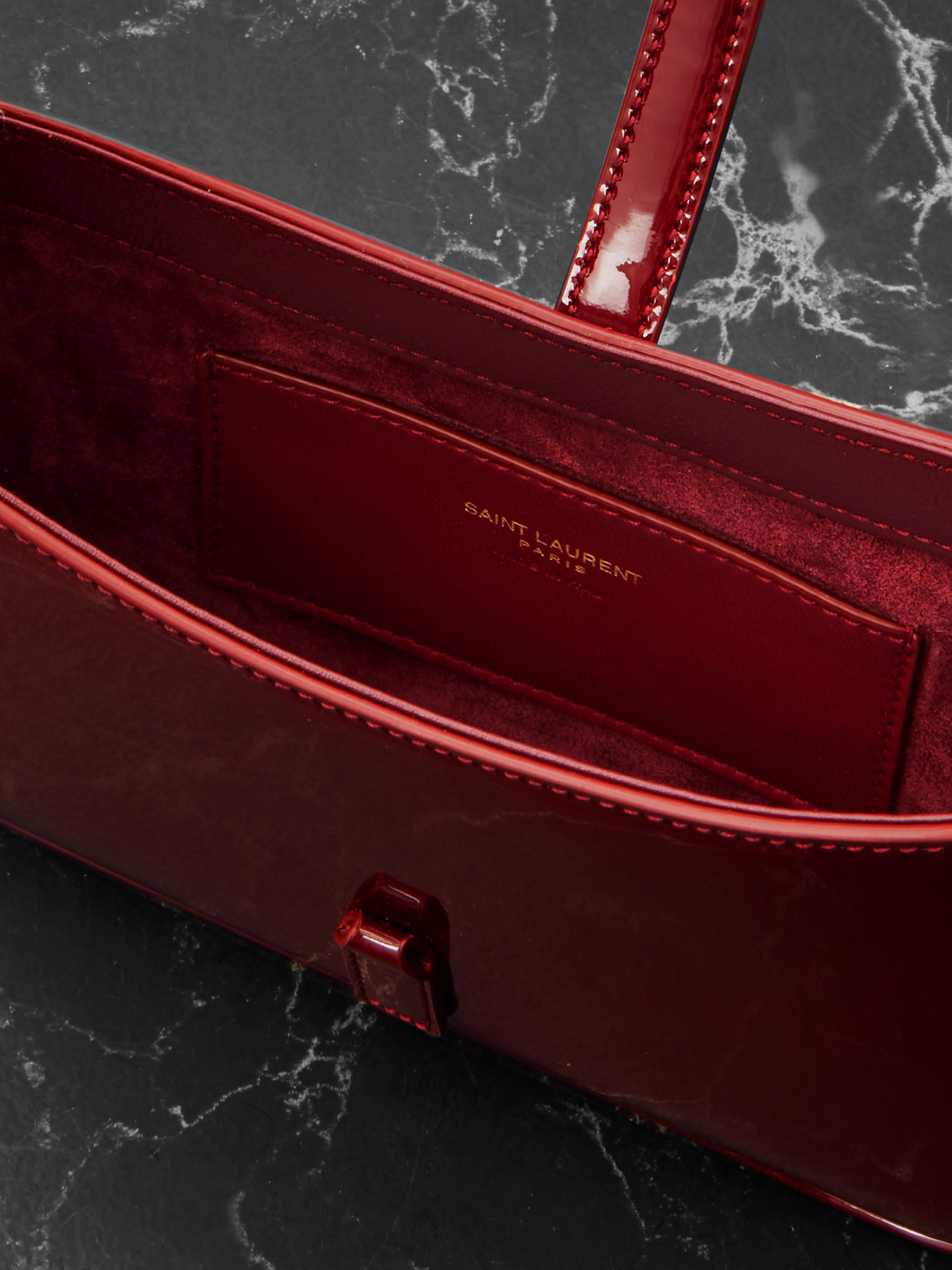 Saint Laurent Shoulder Bags In Red
