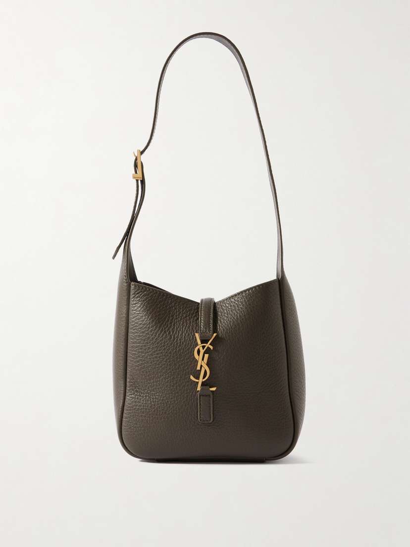 Saint Laurent Le 5 À 7 Bea Mini Textured-leather Shoulder Bag