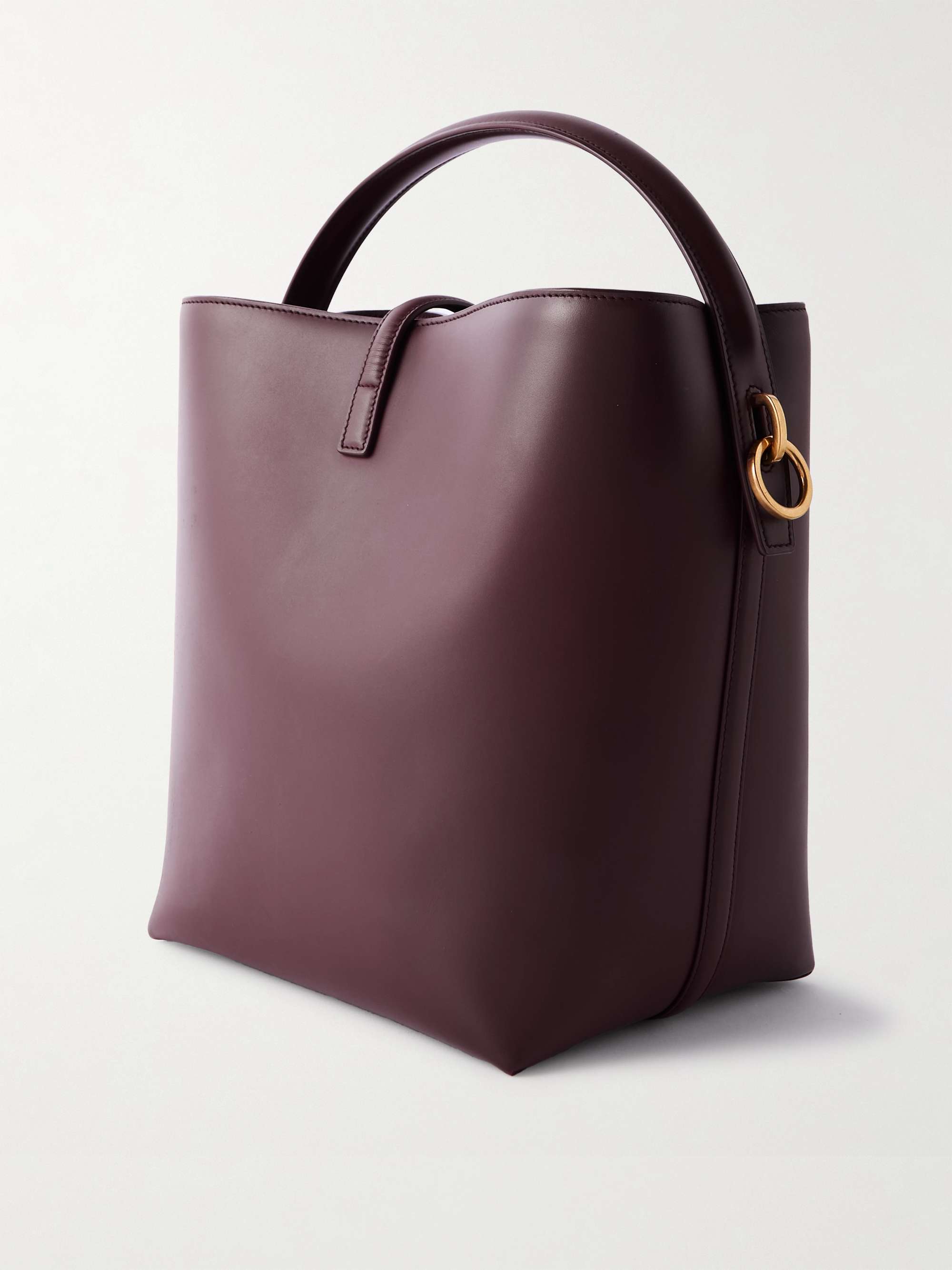SAINT LAURENT Le 24 leather tote